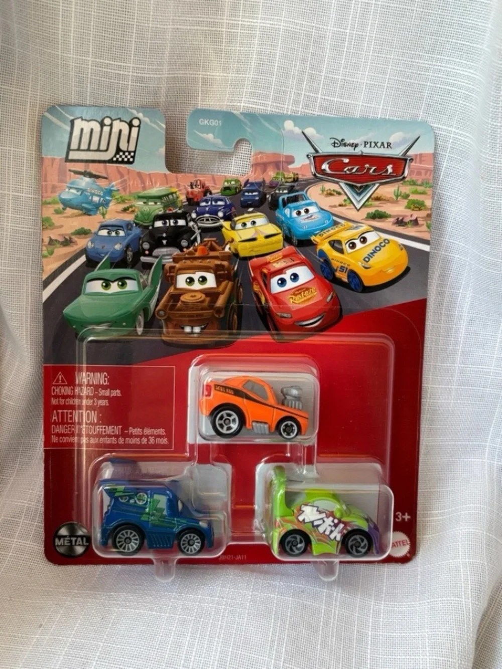 Disney Pixar Cars Mini Racers - 3 pack - Trouble Makers: DJ, Snot Rod & Wingo